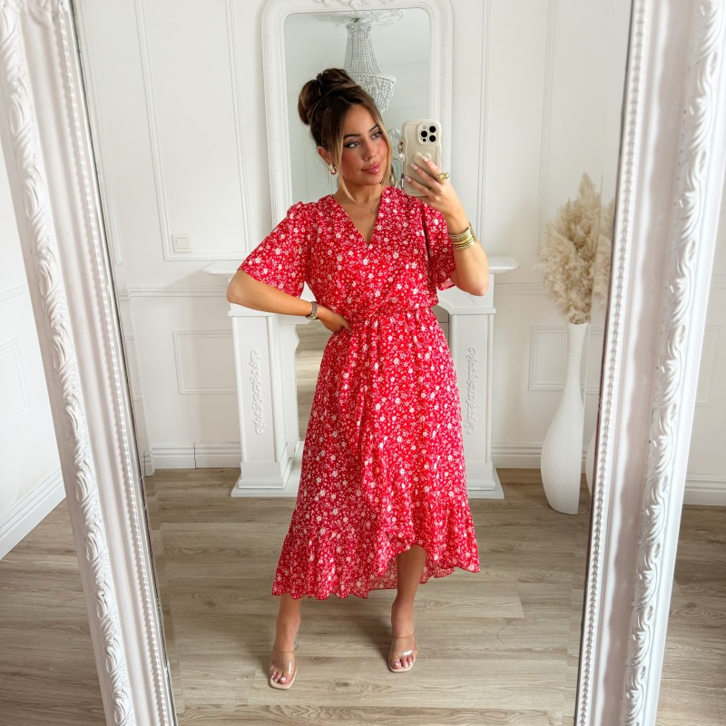 ROBE PORTEFEUILLE LIBERTY ROUGE