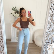 JEAN INSPIRATION BRODERIE NUDE