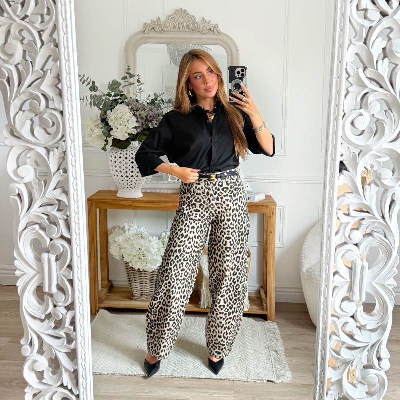 JEAN BALLON LEOPARD