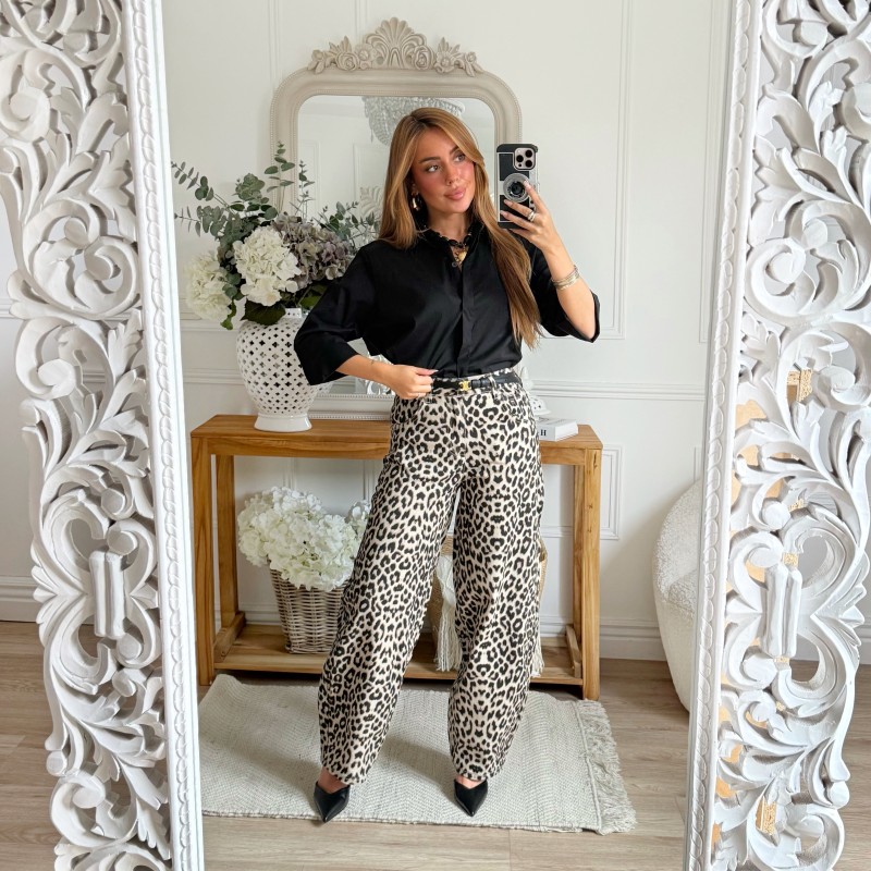 JEAN BALLON LEOPARD