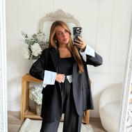 ENSEMBLE SMOKING SPORTSWEAR BLACK