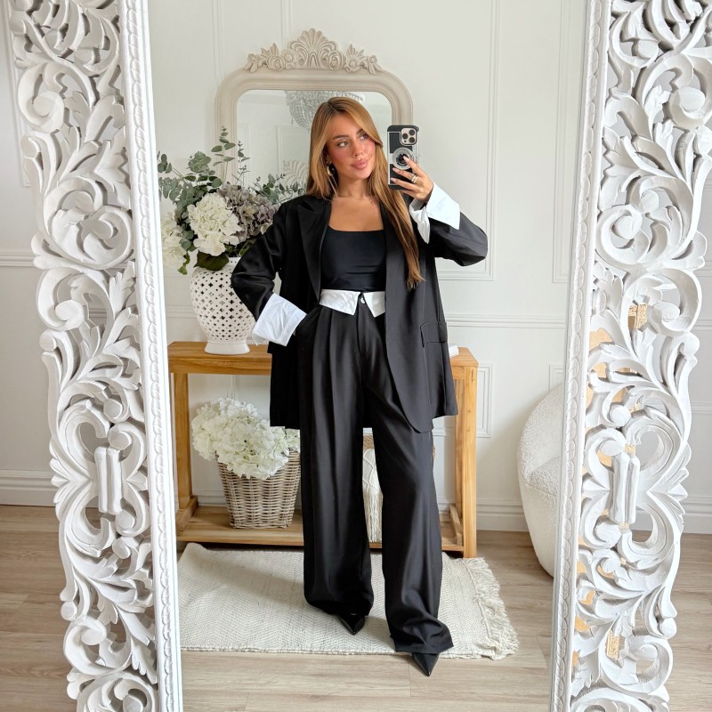 ENSEMBLE SMOKING SPORTSWEAR BLACK