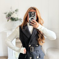 ROBE OFFICIER GRIS ANTHRACITE