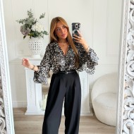 PANTALON TAILLEUR AVEC CEINTURE CUIR
