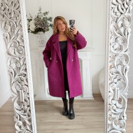 MANTEAU OVERSIZE PRUNE