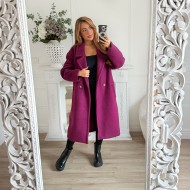 MANTEAU OVERSIZE PRUNE