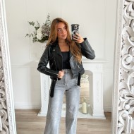 PERFECTO SIMILI CUIR BLACK