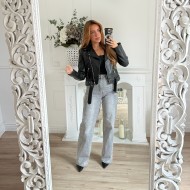 PERFECTO SIMILI CUIR BLACK