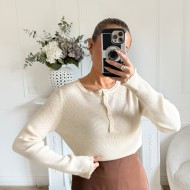 TOP COL BOUTONS ROSALIE