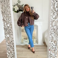JEAN MOM FIT BRUT