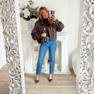 JEAN MOM FIT BRUT