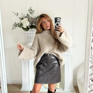 MAXI PULL LOOSE TAUPE