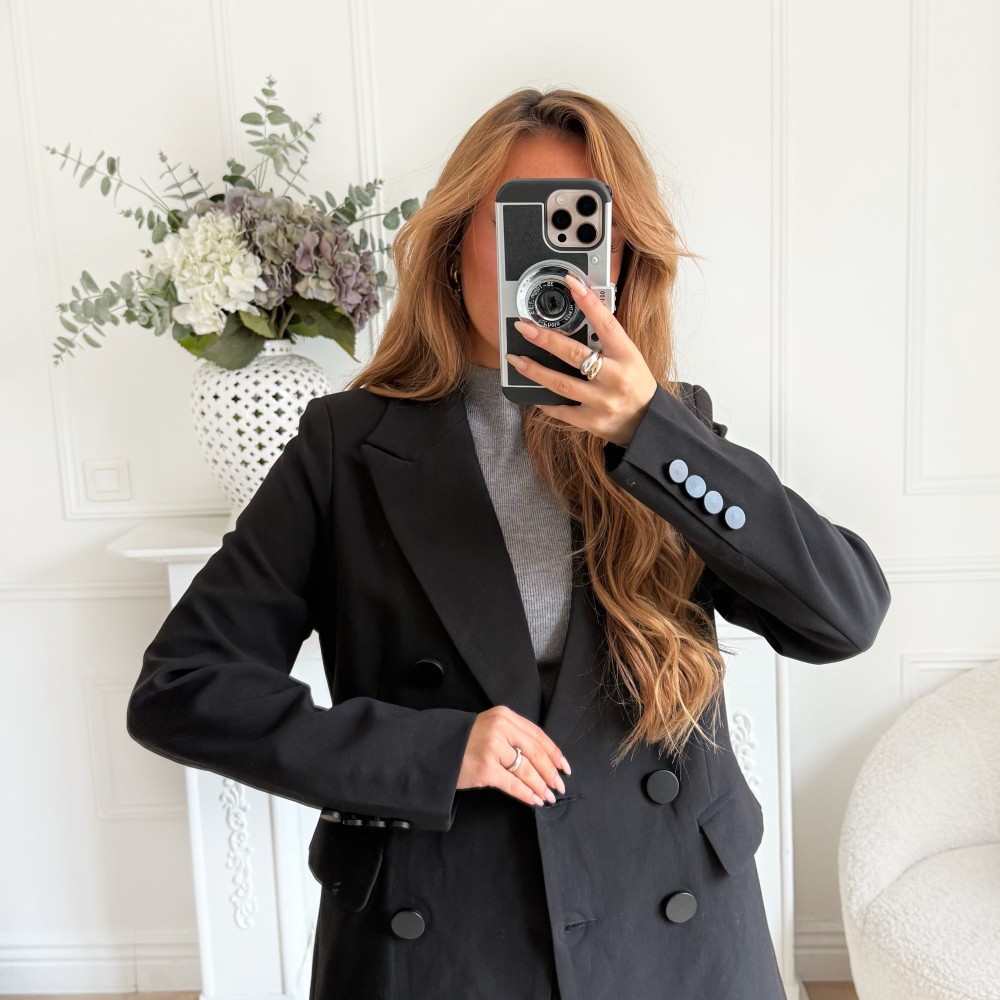 LONG MANTEAU BLACK