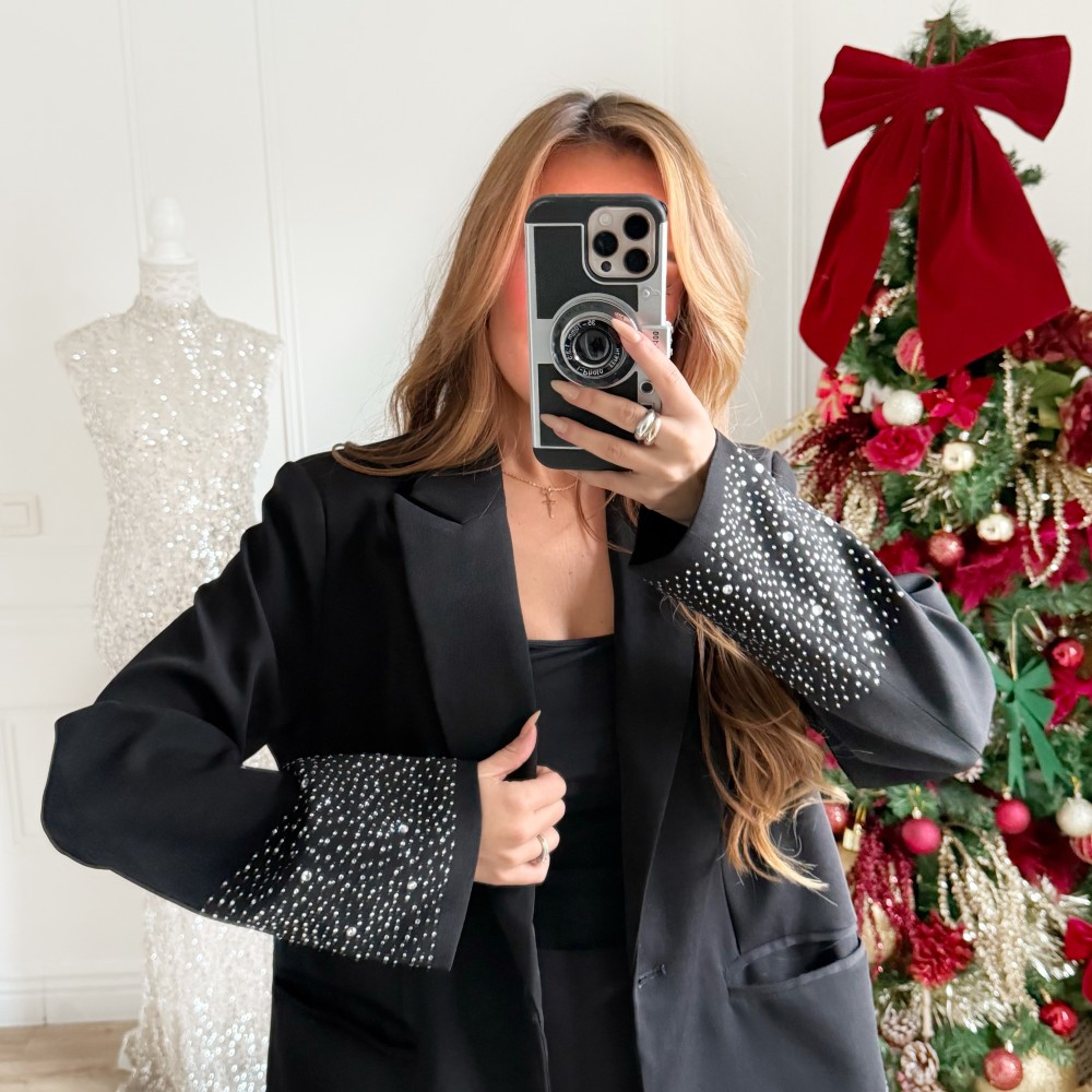 BLAZER STRASS OVERSIZE