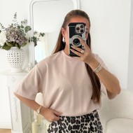 TEE SHIRT BEIGE QUALITÉ PREMIUM