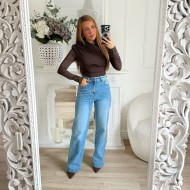 JEAN POCHES COEURS LUDMILA