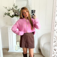 GILET PINK BIJOUX SORAYA